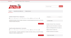 Desktop Screenshot of empregasaopaulo.com