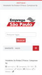 Mobile Screenshot of empregasaopaulo.com