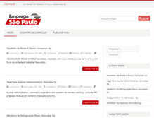 Tablet Screenshot of empregasaopaulo.com